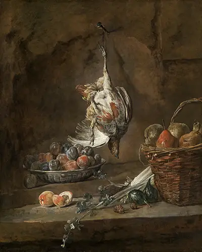 Still Life with Dead Pheasant Jean-Baptiste-Simeon Chardin